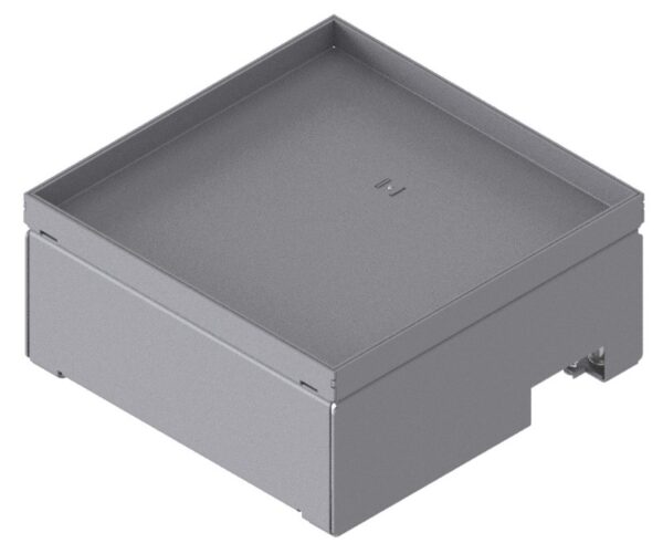 Produktbild UBD 210 209  -  Unterflur-Bodendose UBD 210 inkl. Blinddeckel mit Kante, geschlossen, und 15mm Vertiefung